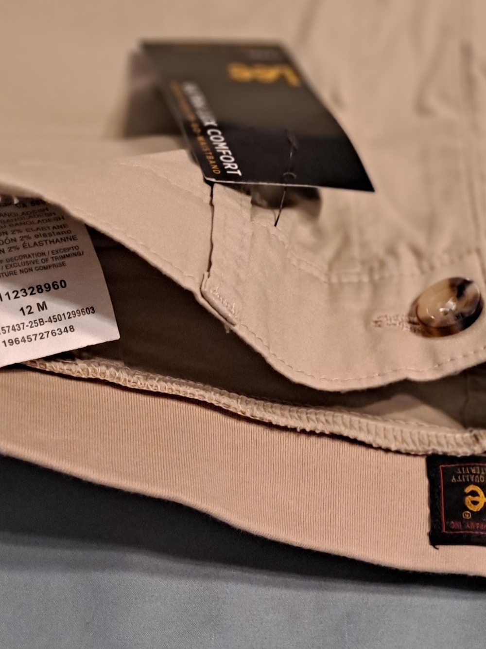Lee Flex To Go Cargo Pioneer Beige Capri Pants Size 12 - Picture 6 of 8